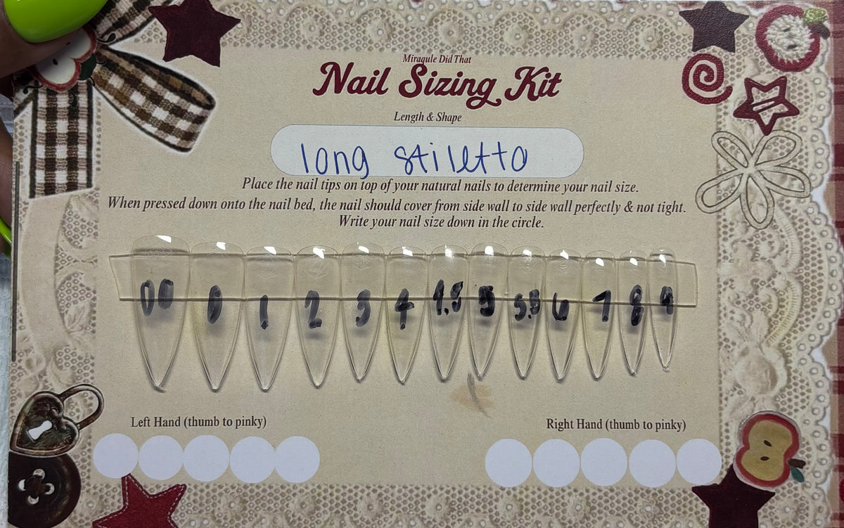 sizing kit.
