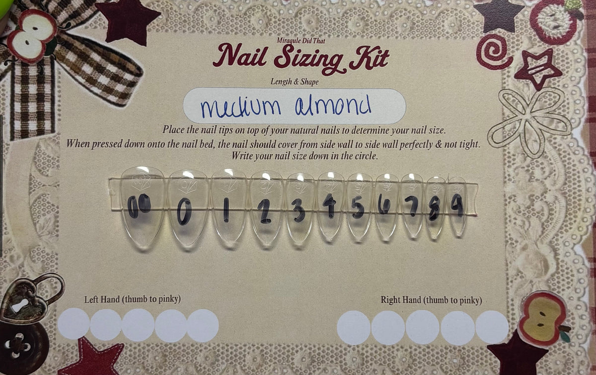sizing kit.